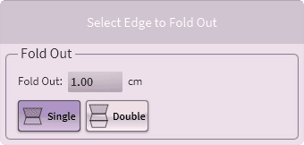 fold out input tab