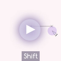 using Shift on lines